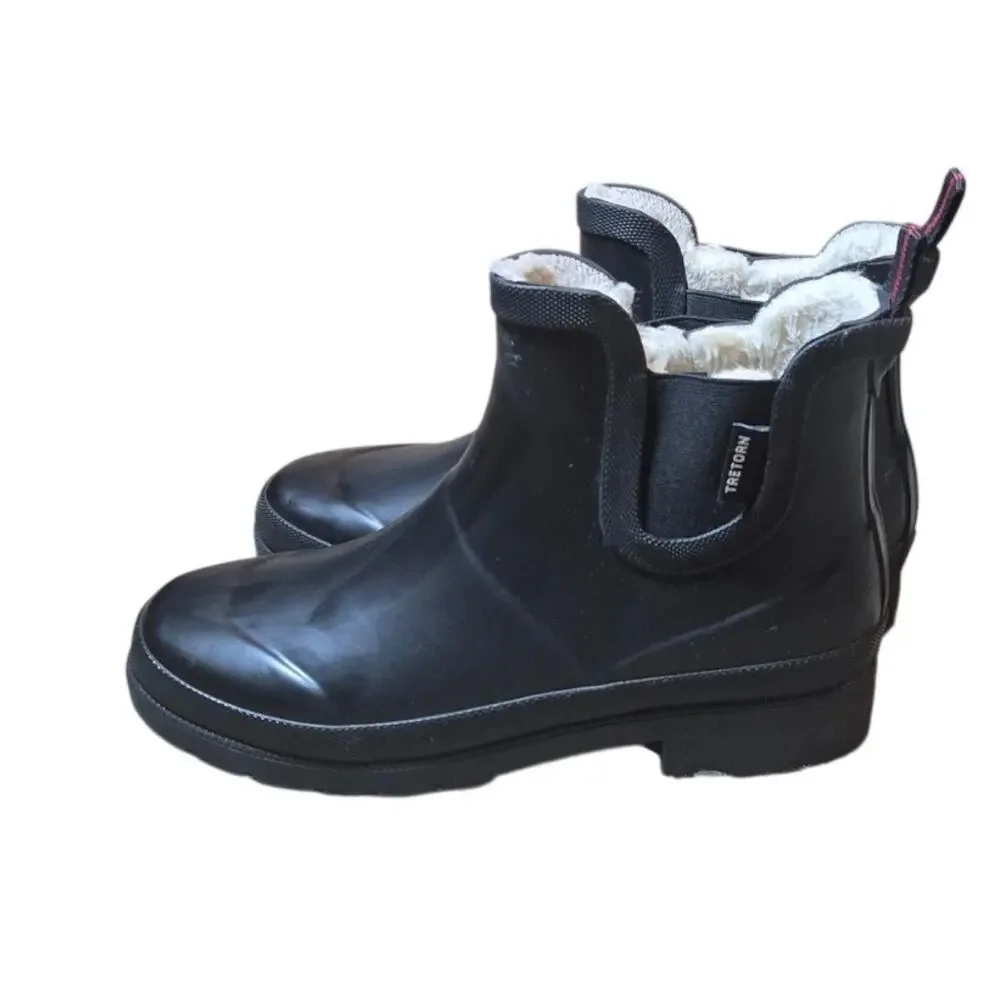 Tretorn Lina Chelsea Rain Boots Women's Size 8